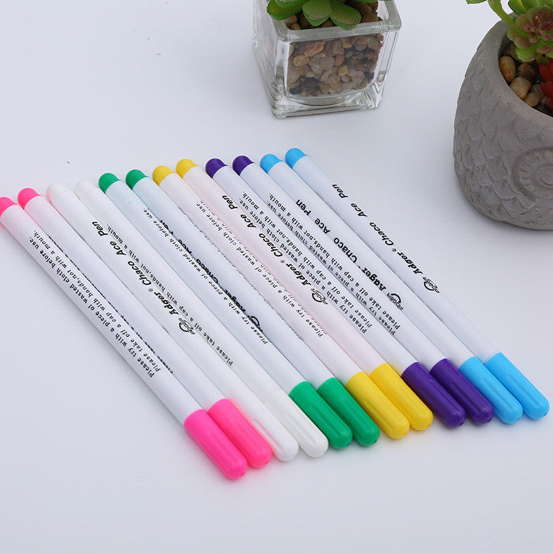 Cross Stitch Marking Pen - Water Soluble Pen | Fabric Marker | Embroidery Marking | Water Erasable