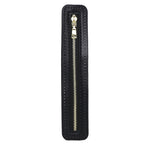18cm PU Leather Zipper for crochet Bag- Woven Bag Hardware Sewing PU Leather Zipper Zip