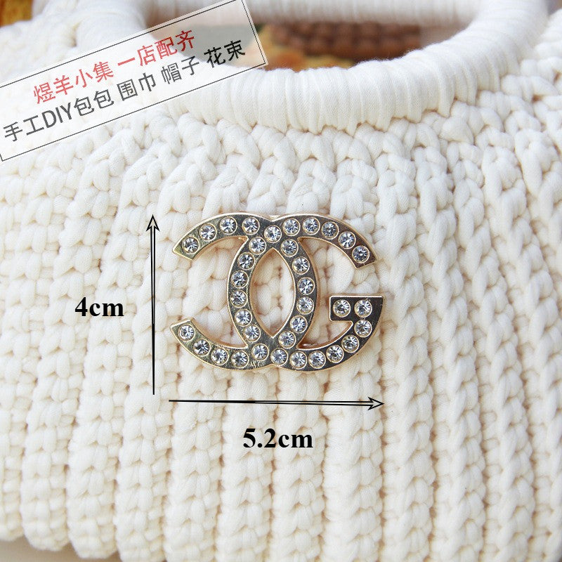 Metal Bag Accessories | Aksesori Beg Hiasan | DIY Crochet Bag Charm| Pendant | Bag Ornament