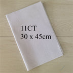 11CT / 14CT Aida Cloth Plain Cross Stitch Fabric | Embroidery Fabric | White Cloth | Kain Silang Pangkah