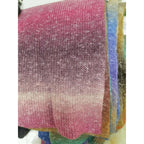 50g Gradient Mohair Yarn | Silk Blend Fine Mohair for Hand Knitting & Crochet | Benang Kait