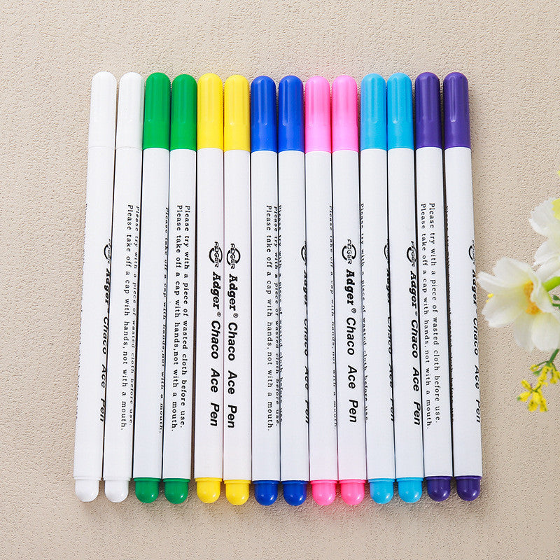 Cross Stitch Marking Pen - Water Soluble Pen | Fabric Marker | Embroidery Marking | Water Erasable