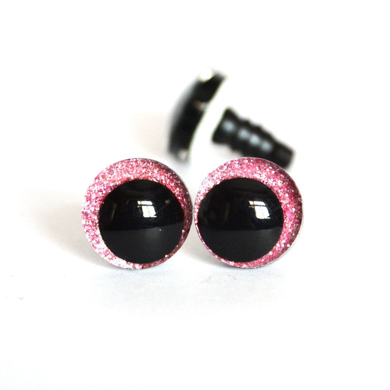 1 Pair - 3D Premium Offset Pupil Sparkling Crystal Eyes 18mm - 30mm for Dolls & Plush Toys – DIY Doll Eye Accessories