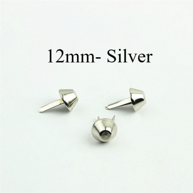4pcs- Bag Bottom Stud | Foot Nail | DIY Leathercraft Hardware - Bucket Bag Base Protector Stud | Tapak Paku Kaki Bag