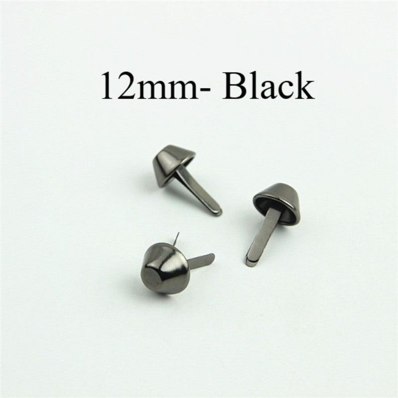 4pcs- Bag Bottom Stud | Foot Nail | DIY Leathercraft Hardware - Bucket Bag Base Protector Stud | Tapak Paku Kaki Bag