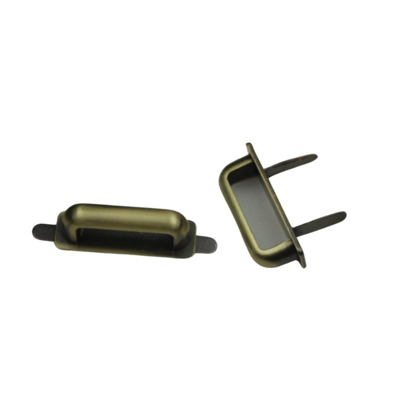 2pcs- Metal Arch Bridge Buckle | Kuku Rimau | Bag Accessories | DIY Repair Hardware | Zinc Alloy Handle Base