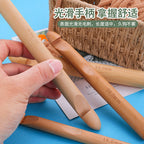 Wooden Large Crochet Hook | Icelandic Yarn Crochet Tools 15mm / 20mm / 25mm / 30mm – Natural Wood Color