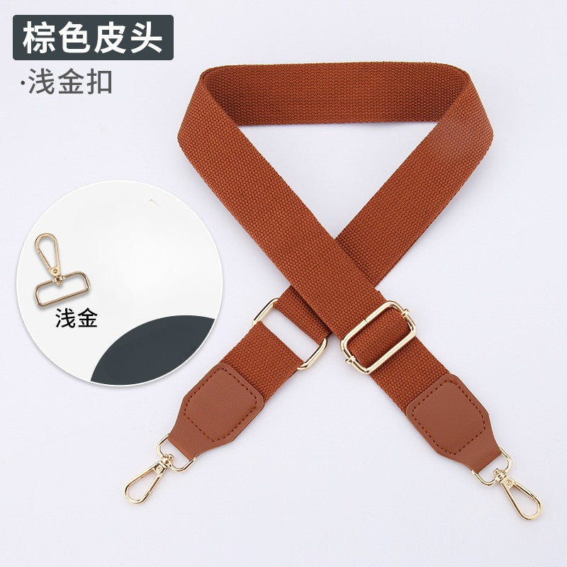 Adjustable Wide Nylon Crossbody Bag Strap Replacement Shoulder Strap | Tali Bag | Rantai Bag | Adjustable Bag Strap