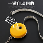 150cm Mini Soft Tape Measure Keychain | Measuring Tapes | Measurement Tape |Pita Ukur Badan | Jahit & DIY