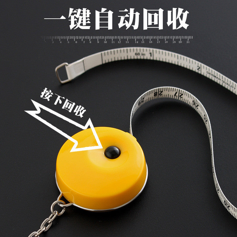 150cm Mini Soft Tape Measure Keychain | Measuring Tapes | Measurement Tape |Pita Ukur Badan | Jahit & DIY