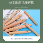 Wooden Large Crochet Hook | Icelandic Yarn Crochet Tools 15mm / 20mm / 25mm / 30mm – Natural Wood Color