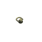 1 pair - Metal Bag D-Ring Connector | Screw Fixed Side Ring | Bag Strap Loop | Stud Screw D-Ring