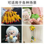 3pcs BB Sound Air Bag Double-Sound Whistle Insert | Squeaker Bubble Toy Accessory for Plush Dolls & DIY Crafts