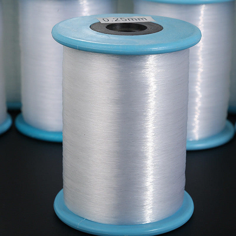 DIY Transparent Nylon Fishing Line Non-Stretch Beading Thread Jewelry Making Cord 0.2mm-1.0mm | Benang Tangsi | 透明鱼线