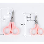 Curved / Bent Tip Small Scissors | Sewing | Embroidery | Handcraft Tool | Gunting Lengkung / Sulaman