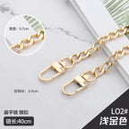 40cm 60cm 90cm Metal Purse Chain Replacement Handbag Chain Shoulder Crossbody Bag Strap | Bag chain Tali Bag | Rantai