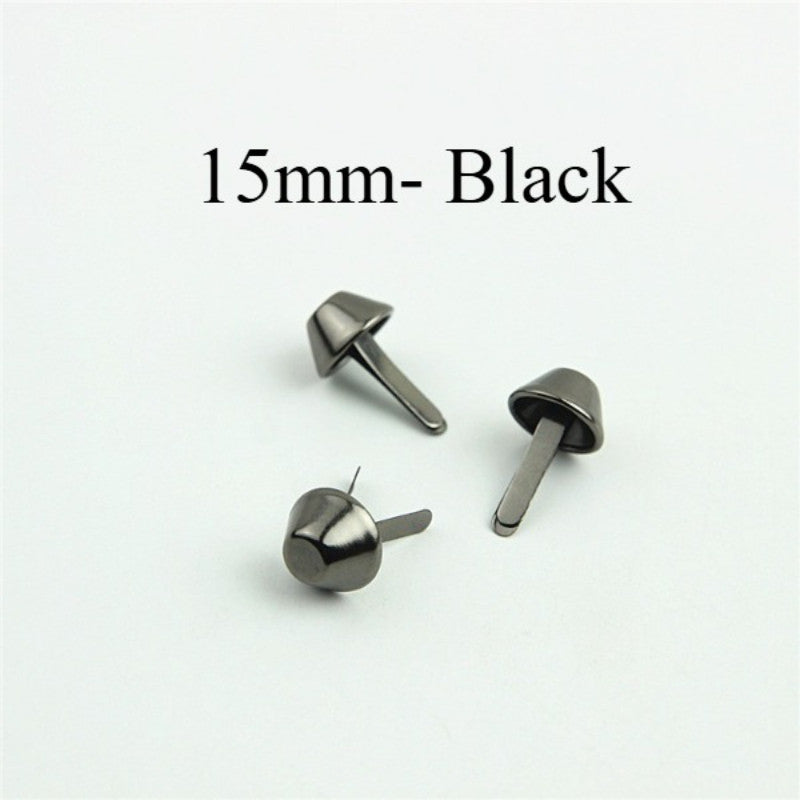 4pcs- Bag Bottom Stud | Foot Nail | DIY Leathercraft Hardware - Bucket Bag Base Protector Stud | Tapak Paku Kaki Bag