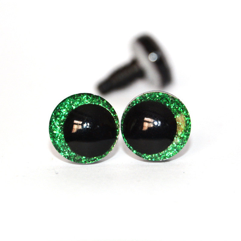 1 Pair - 3D Premium Offset Pupil Sparkling Crystal Eyes 18mm - 30mm for Dolls & Plush Toys – DIY Doll Eye Accessories