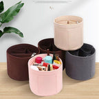Universal Bag Organizer Insert – Lightweight Wool Felt Inner Pouch Liner Storage Bag | Crochet Bag Organizer