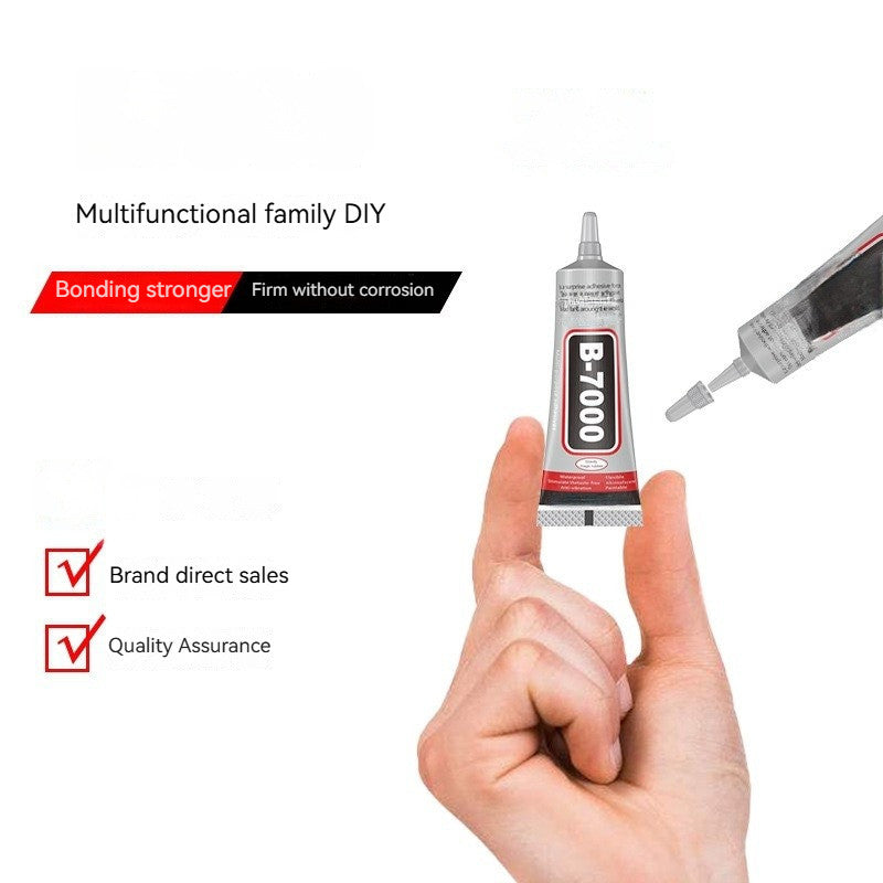 B7000 Multi-Purpose Strong Adhesive Glue for DIY Crafts, Jewelry & Rhinestones | High-Viscosity Transparent Glue