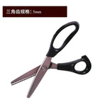 Pinking Shears Fabric Scissors Zigzag Scallop Edge Sewing Craft Cutting Scissors | Gunting Kain Bergigi | Gunting Zigzag