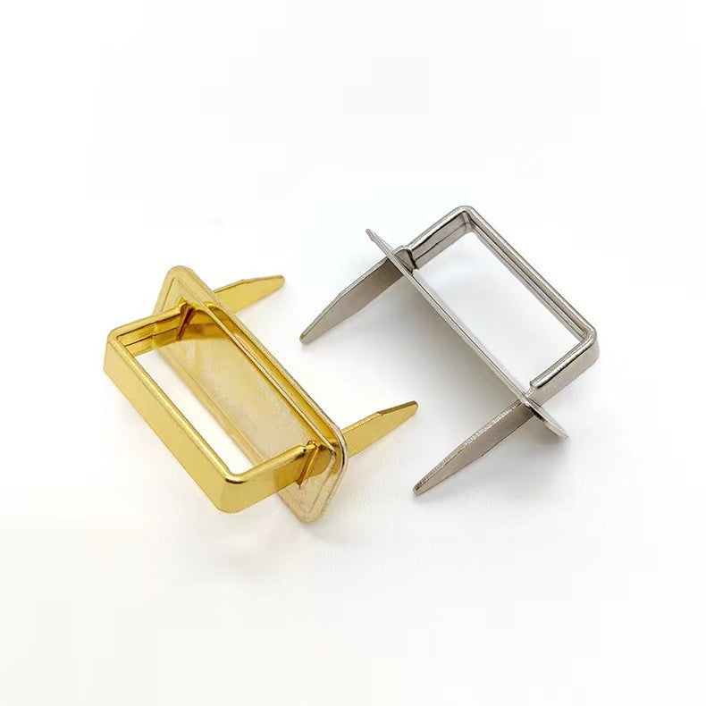 2pcs- Metal Arch Bridge Buckle | Kuku Rimau | Bag Accessories | DIY Repair Hardware | Zinc Alloy Handle Base