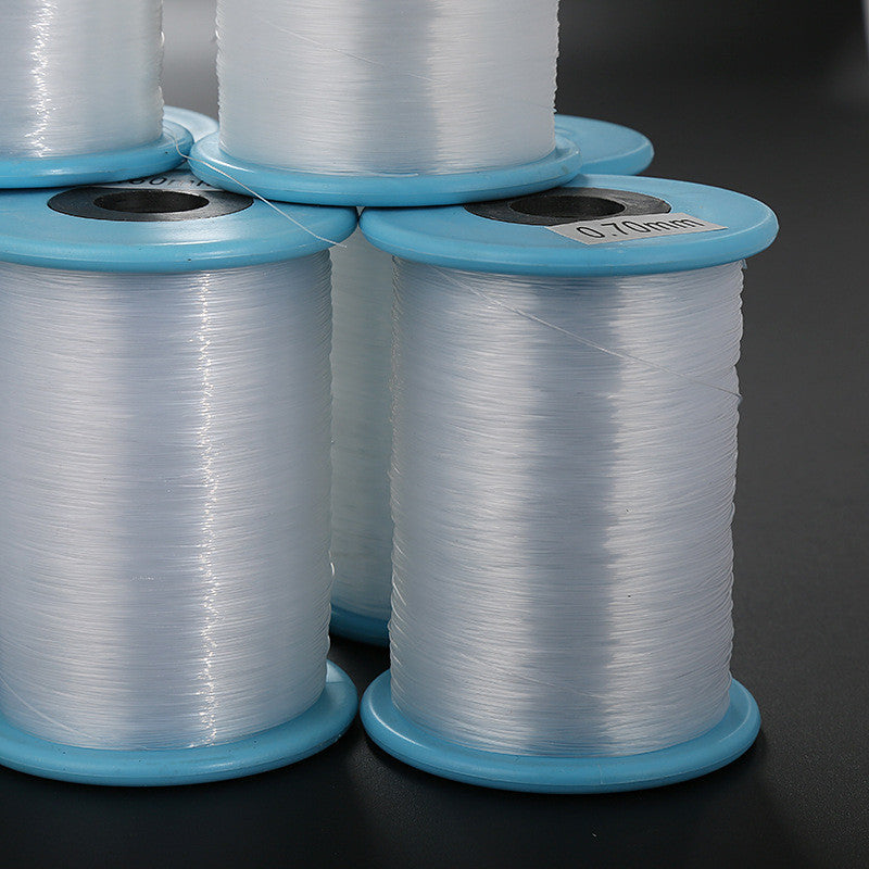 DIY Transparent Nylon Fishing Line Non-Stretch Beading Thread Jewelry Making Cord 0.2mm-1.0mm | Benang Tangsi | 透明鱼线
