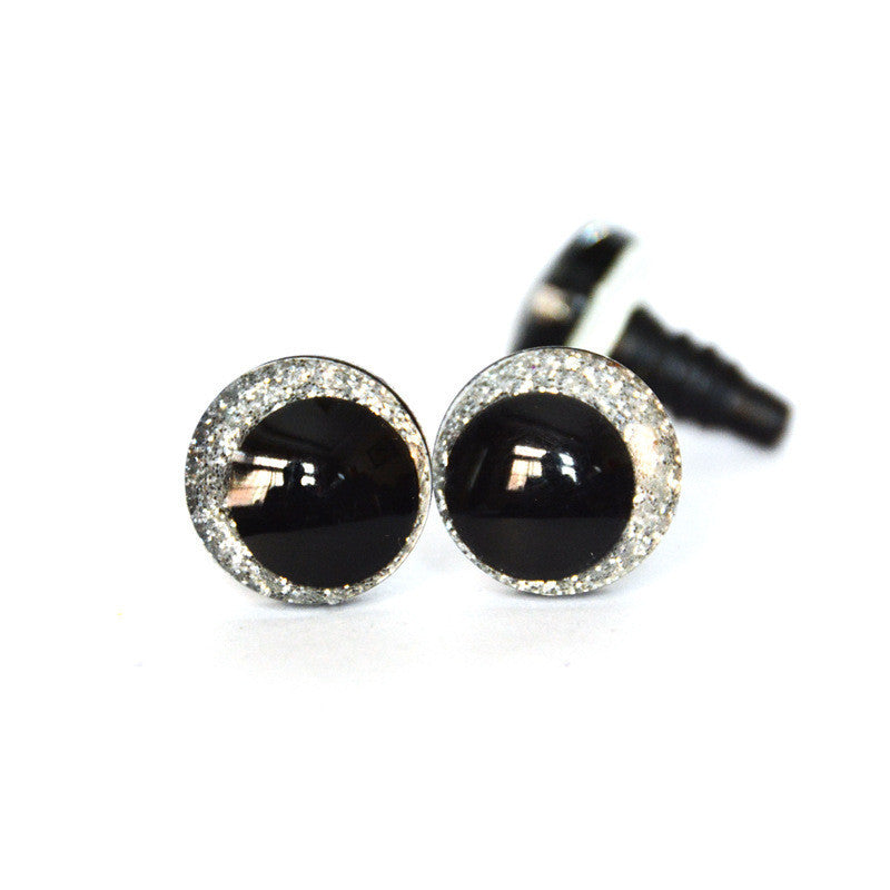 1 Pair - 3D Premium Offset Pupil Sparkling Crystal Eyes 18mm - 30mm for Dolls & Plush Toys – DIY Doll Eye Accessories