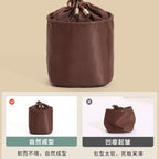 Bucket Bag Organizer Insert Mini Drawstring Inner Pouch Liner Bag for Women | Crochet Bag Inner