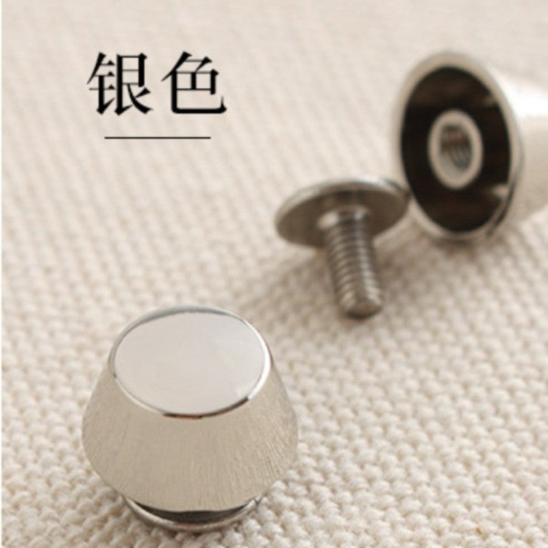 4pcs- Bag Bottom Stud | Foot Nail | DIY Leathercraft Hardware - Bucket Bag Base Protector Stud | Tapak Paku Kaki Bag