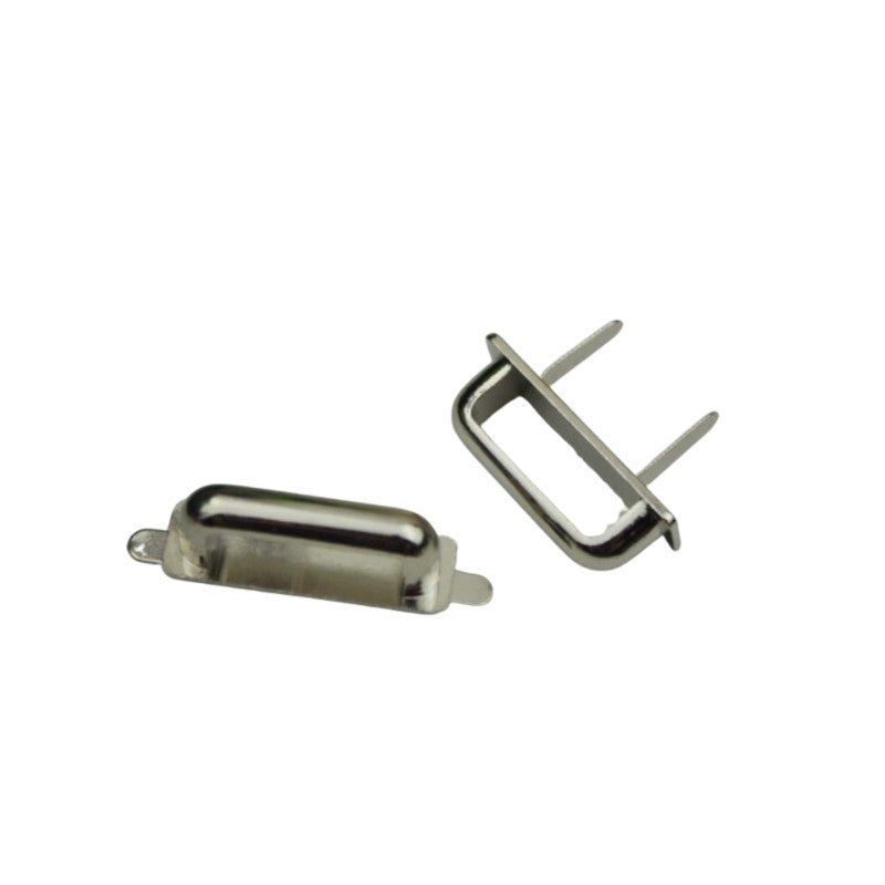2pcs- Metal Arch Bridge Buckle | Kuku Rimau | Bag Accessories | DIY Repair Hardware | Zinc Alloy Handle Base