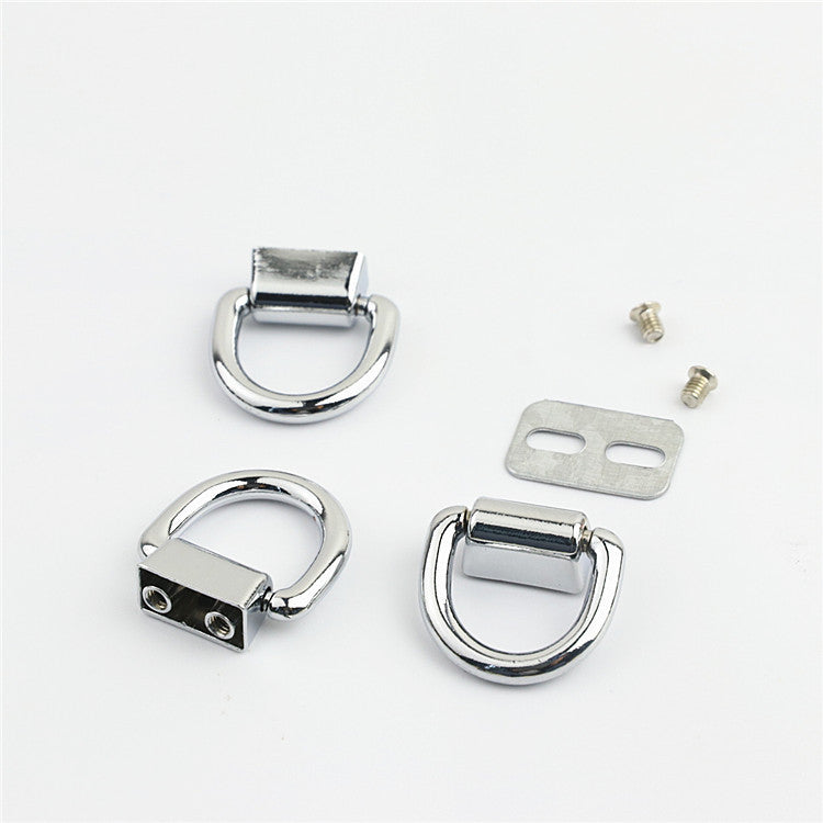 2pcs- Metal Arch Bridge Buckle | Kuku Rimau | Bag Accessories | DIY Repair Hardware | Zinc Alloy Handle Base