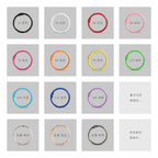 25mm Colored Metal Book Rings | 2pcs Binder Rings for Scrapbooking Photo Albums Flash Cards Keychains