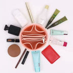 Universal Bag Organizer Insert – Lightweight Wool Felt Inner Pouch Liner Storage Bag | Crochet Bag Organizer