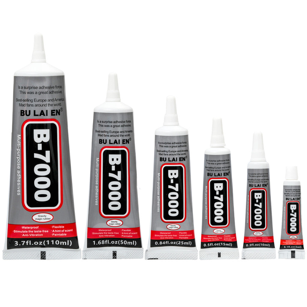 B7000 Multi-Purpose Strong Adhesive Glue for DIY Crafts, Jewelry & Rhinestones | High-Viscosity Transparent Glue