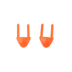 10pcs- Plush Toy Chick Duck Beak DIY Animal Doll Mouth Craft Accessories Orange Beak Aksesori Kraftangan