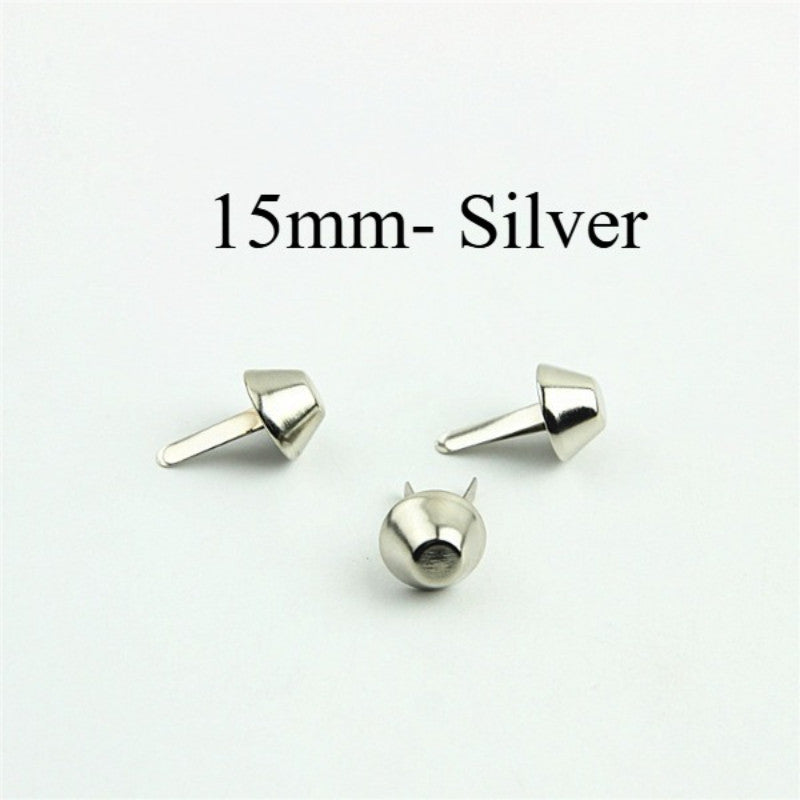 4pcs- Bag Bottom Stud | Foot Nail | DIY Leathercraft Hardware - Bucket Bag Base Protector Stud | Tapak Paku Kaki Bag