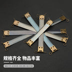 Silver Metal Spring Clip Wallet Frame Closure | DIY Bag Hardware Accessories| Clasp Lock