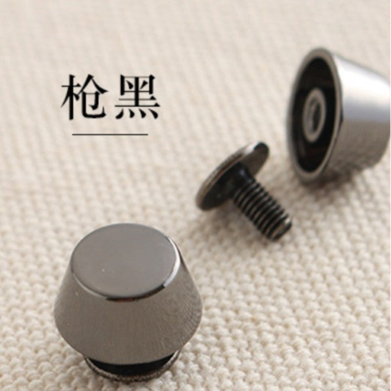 4pcs- Bag Bottom Stud | Foot Nail | DIY Leathercraft Hardware - Bucket Bag Base Protector Stud | Tapak Paku Kaki Bag