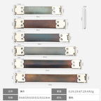 Silver Metal Spring Clip Wallet Frame Closure | DIY Bag Hardware Accessories| Clasp Lock