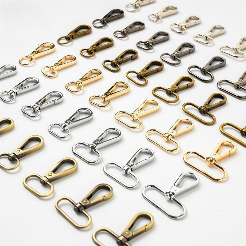 2pcs Premium Quality Lobster Swivel Hooks | Zinc Alloy Lobster Clasps | Bag Accessories | Strap Hook | Cangkuk Tali Beg