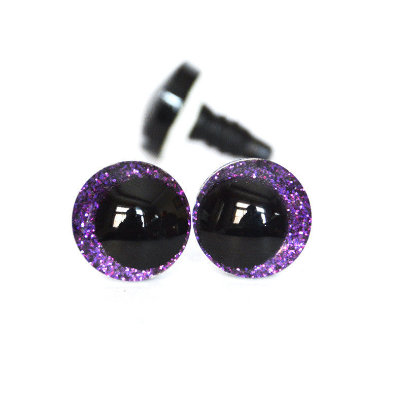 1 Pair - 3D Premium Offset Pupil Sparkling Crystal Eyes 18mm - 30mm for Dolls & Plush Toys – DIY Doll Eye Accessories