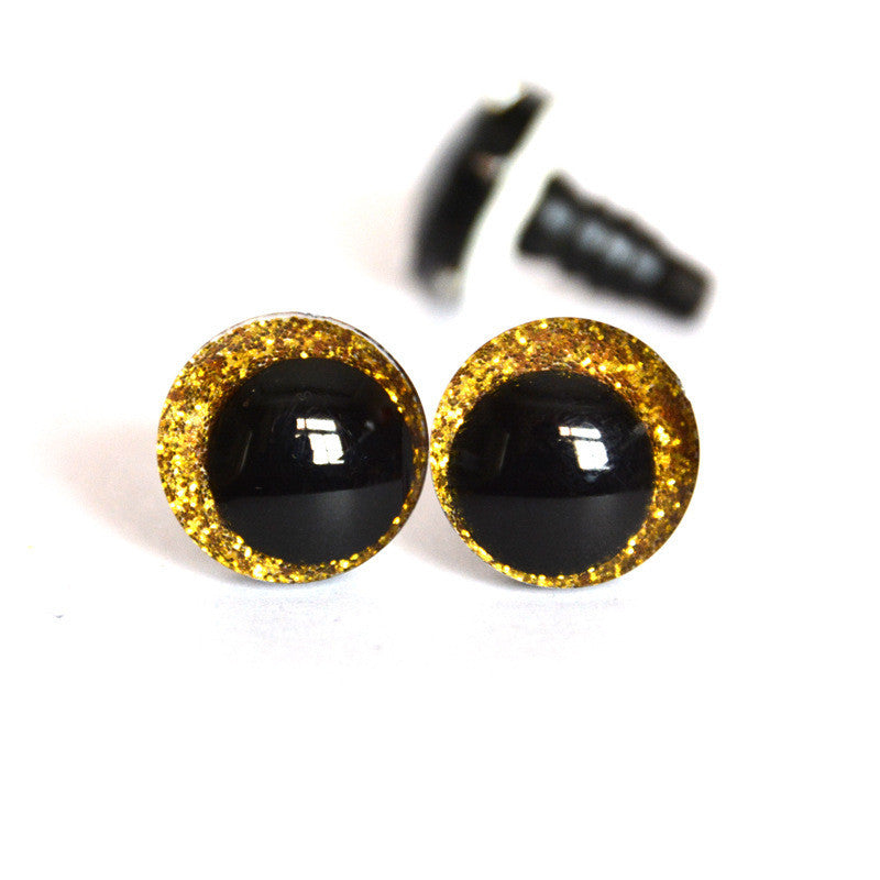 1 Pair - 3D Premium Offset Pupil Sparkling Crystal Eyes 18mm - 30mm for Dolls & Plush Toys – DIY Doll Eye Accessories