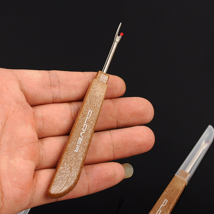 CLOVER Style Thread Remover / Seam Ripper | Cross-Stitch & Sewing Tool | Steel Blade with ABS Handle | Penetas Benang
