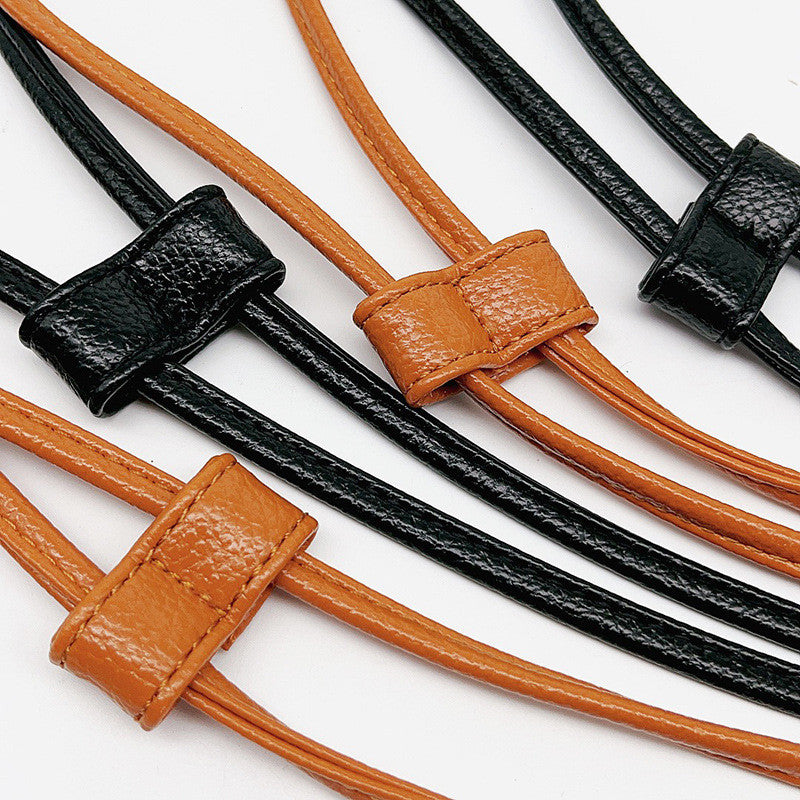 DIY Drawstring Bag Strap – PU Leather Rope / Bag Replacement / Handmade Bucket & Backpack Accessories | Tali Beg Jerut