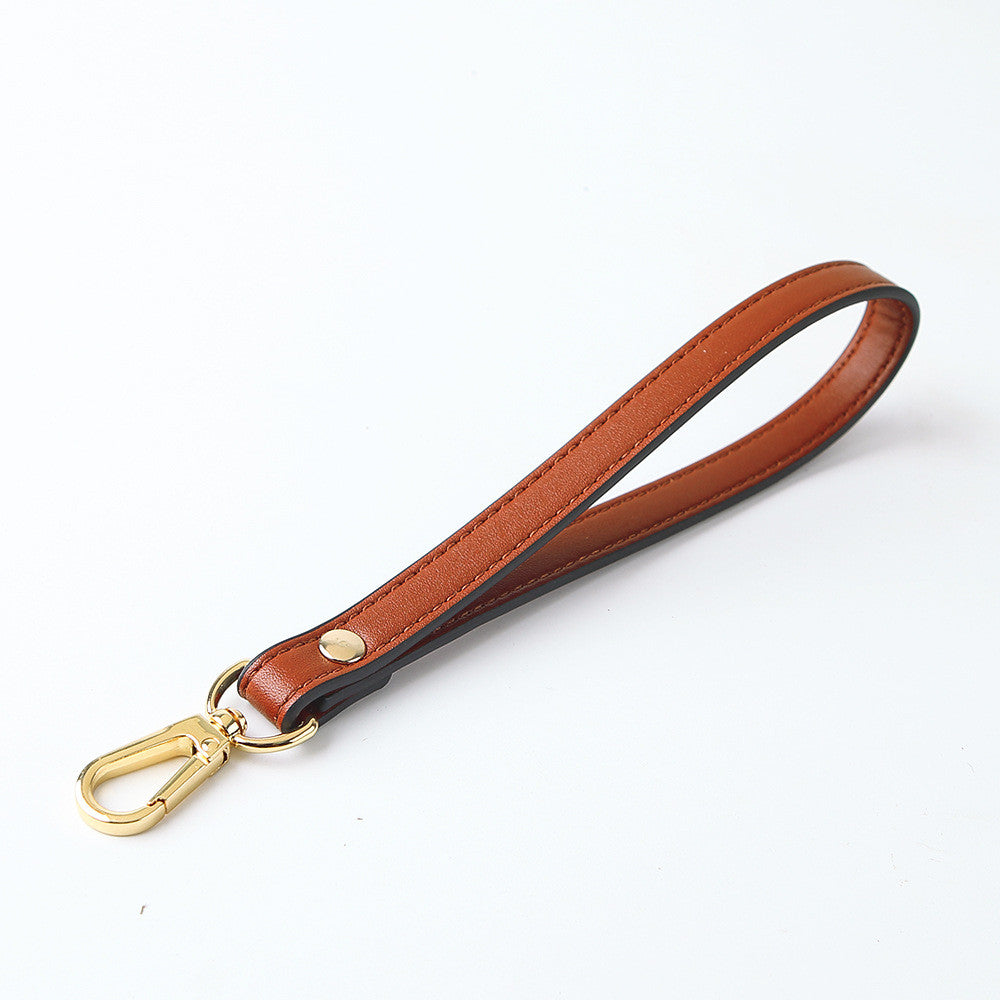 Short Replacement Strap for Wristlet / Clutch | PU Leather, Gold / Silver / Gunmetal Hardware | Tali / Rantai Bag