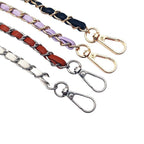 120cm- PU Leather Woven Chain Strap | Crossbody Bag Chain Replacement | Tali / Rantai Bag | Handbag Sling Bag Strap