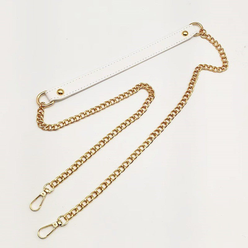 115cm- PU Leather Bag Strap Replacement | Shoulder & Crossbody Strap | Chain Handbag Strap | Tali / Rantai Bag Wanita