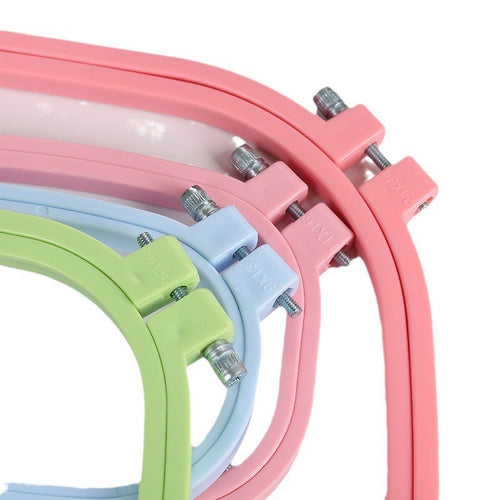 Rectangle Embroidery Hoop Frame | Cross Stitch Frame | Bingkai Sulaman / Aksesori Sulaman | Plastic Hoop