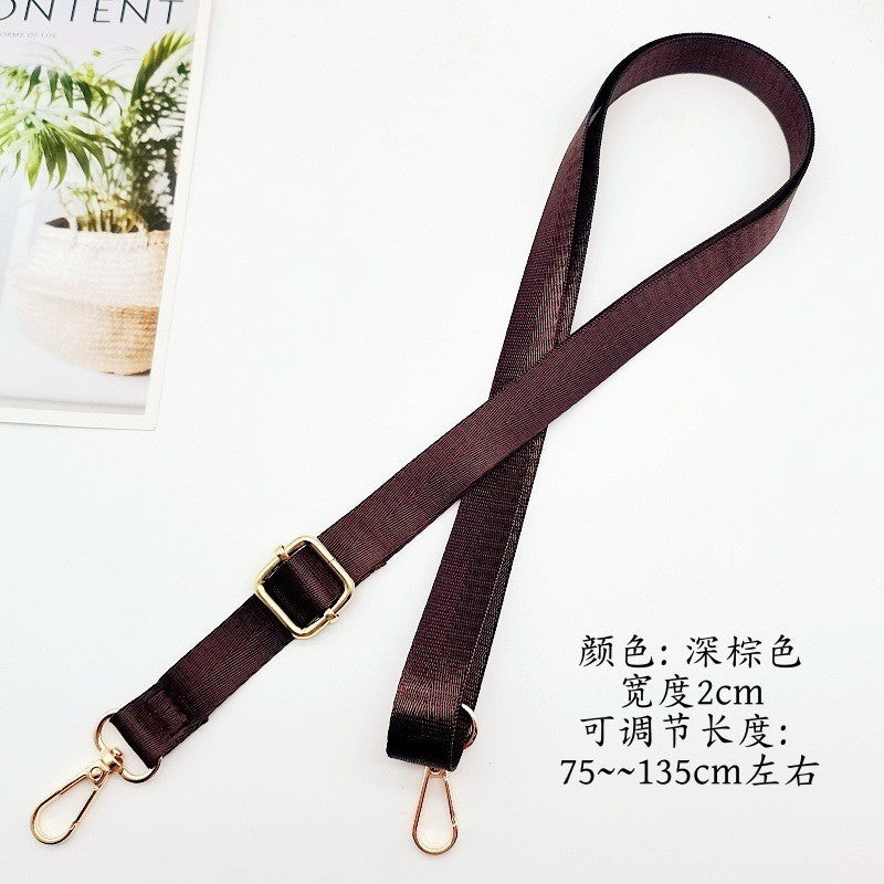 Adjustable Nylon Bag Strap | Crossbody & Shoulder Strap | Long Handbag Strap | Tali Beg / Rantai Bag
